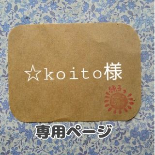 ☆koito様専用ページ(はんこ)