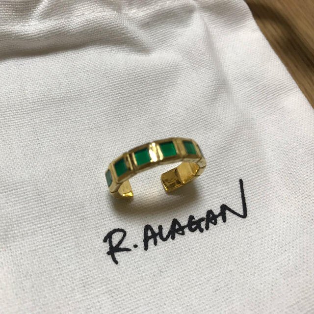 BEAUTY&YOUTH UNITED ARROWS(ビューティアンドユースユナイテッドアローズ)のララガン　R.ALAGAN small tile ring レディースのアクセサリー(リング(指輪))の商品写真