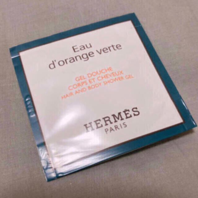 Hermes(エルメス)のHERMES オー ドランジュ ヴェルト ヘア&ボディ シャワージェル 7ml コスメ/美容のボディケア(ボディソープ/石鹸)の商品写真