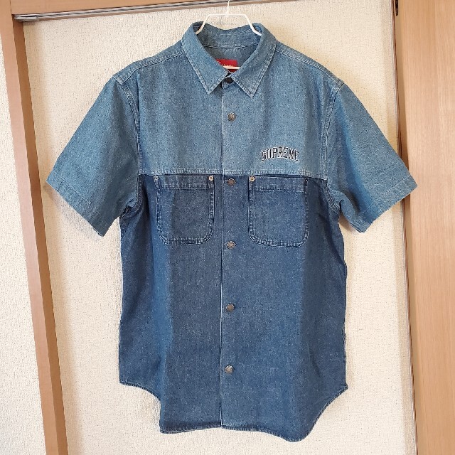 Supreme 2-Tone Denim S/S Shirtトップス