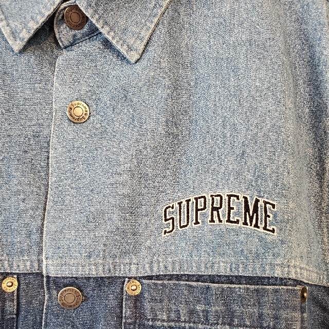 Supreme 2-Tone Denim S/S Shirtトップス