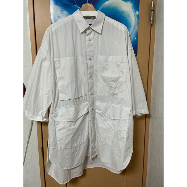 超熱 【週末価格】maison エコレザープライムオーバーシャツ special レザージャケット