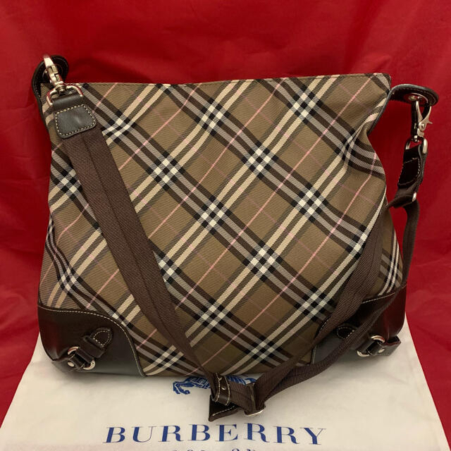 BURBERRY BLUE LABEL(バーバリーブルーレーベル)のBurberry☆ショルダーバッグ☆美品 レディースのバッグ(ショルダーバッグ)の商品写真