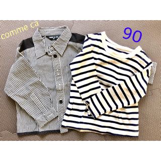 コムサイズム(COMME CA ISM)の子供服 セット(Tシャツ/カットソー)