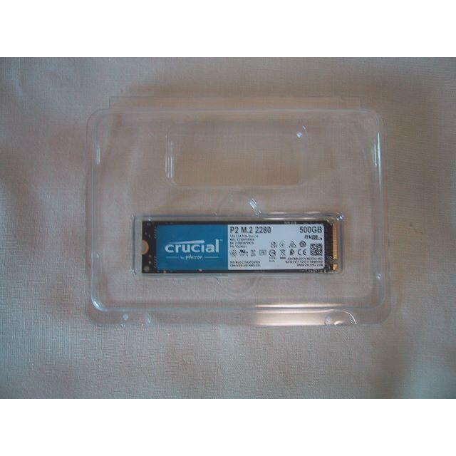 Crucial SSD P2 500GB M.2 NVMe 2