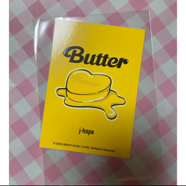 防弾少年団(BTS)(ボウダンショウネンダン)のBTS 防弾少年団   butter  カーディガン   トレカ　公式 エンタメ/ホビーのCD(K-POP/アジア)の商品写真