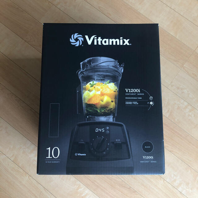 バイタミックス　vitamix v1200i ブラック 黒