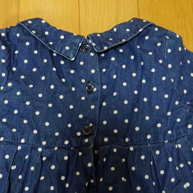 babyGAP(ベビーギャップ)のベビーギャップ　ドットワンピース キッズ/ベビー/マタニティのベビー服(~85cm)(ワンピース)の商品写真