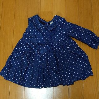 ベビーギャップ(babyGAP)のベビーギャップ　ドットワンピース(ワンピース)