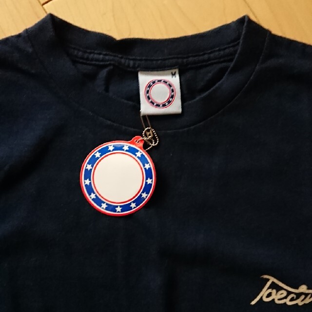 Toecutter(トーカッター)メンズTシャツ Ｍサイズ ネイビー 日本製 メンズのトップス(Tシャツ/カットソー(半袖/袖なし))の商品写真