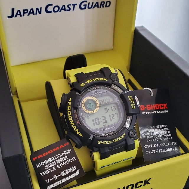 G-SHOCK FROGMAN 海上保安庁 GWF-D1000JCG-9JR