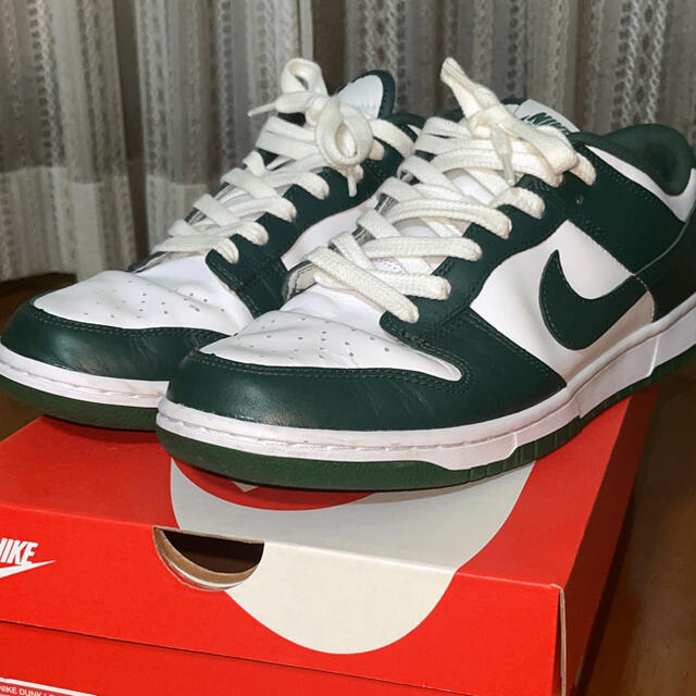 ナイキNIKE■DUNK LOW RETRO TEAM GREENスニーカー