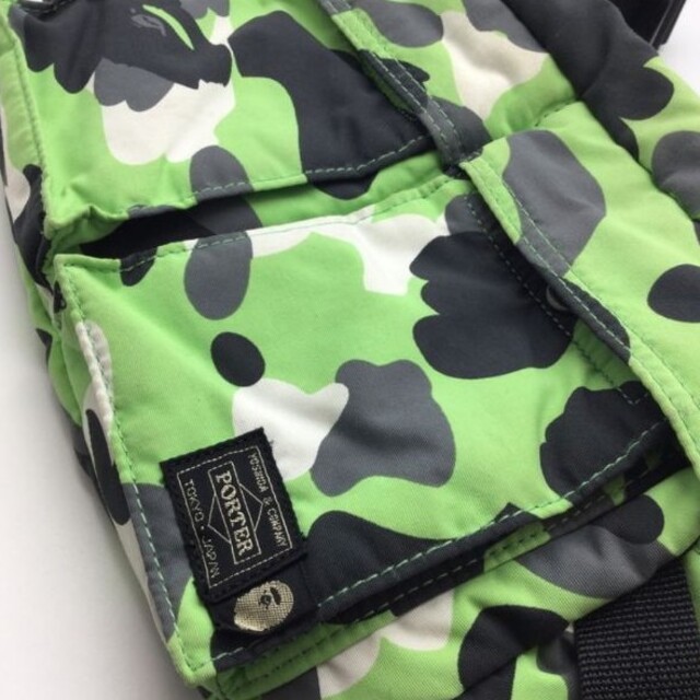 A BATHING APE(アベイシングエイプ)の【専用】ポーターxエイプ コラボ カモ ウエストポーチ メンズのバッグ(ウエストポーチ)の商品写真