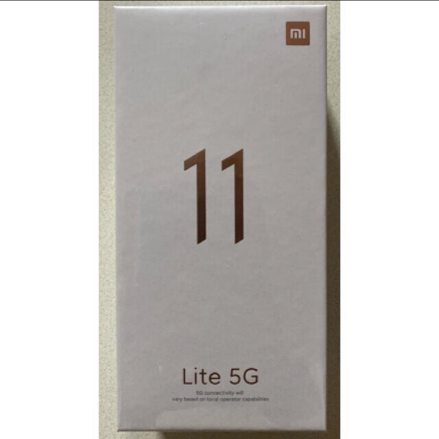 Xiaomi Mi 11 Lite 5G 6GB+128GBスマートフォン本体