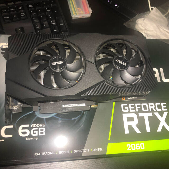 全てのアイテム ASUS - グラフィックボード 6GB RTX2060搭載 ASUS PC