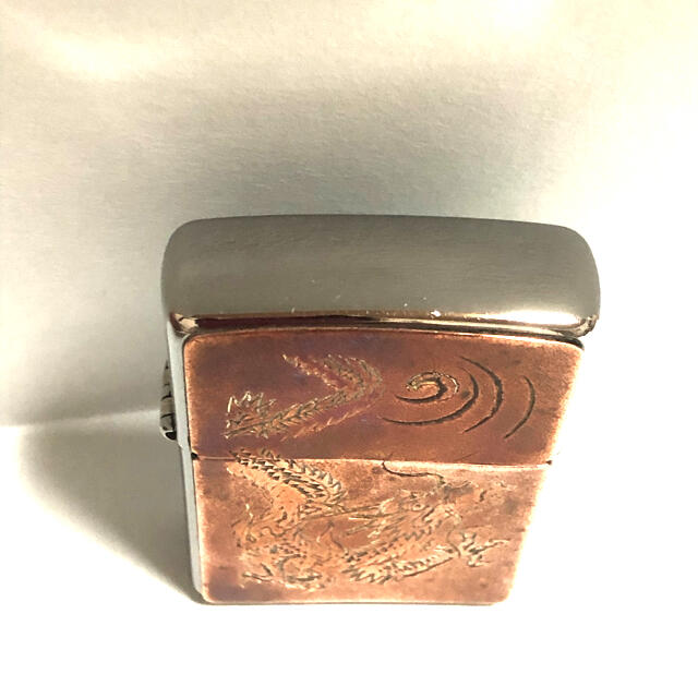 ZIPPO(ジッポー)のZIPPO 電鋳版 龍 和柄 ジッポー 2015年製 ビンテージ風  シルバー メンズのファッション小物(タバコグッズ)の商品写真