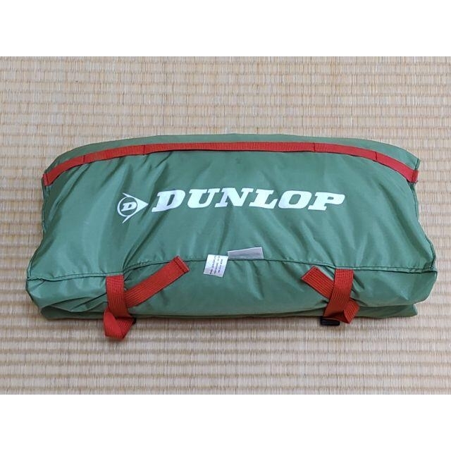 DUNLOP(ダンロップ)のダンロップ　ツーリングテント　R326　グリーン／レッド　中古品 スポーツ/アウトドアのアウトドア(テント/タープ)の商品写真