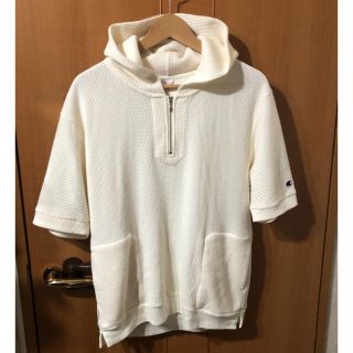 チャンピオン(Champion)の‼️連休値下‼️美品‼️【チャンピオン】別注 半袖パーカー(パーカー)