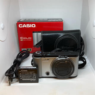 カシオ(CASIO)のCASIO EXILIM EX-ZR1600SR 自分撮りチルト液晶 シルバー(コンパクトデジタルカメラ)