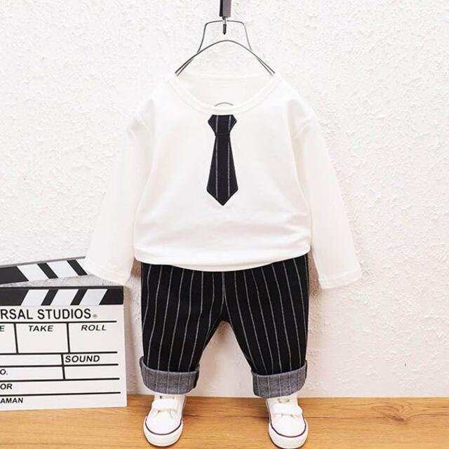 韓国　子供服　セットアップ　90　100　110　男の子　カジュアルスーツ キッズ/ベビー/マタニティのキッズ服男の子用(90cm~)(その他)の商品写真