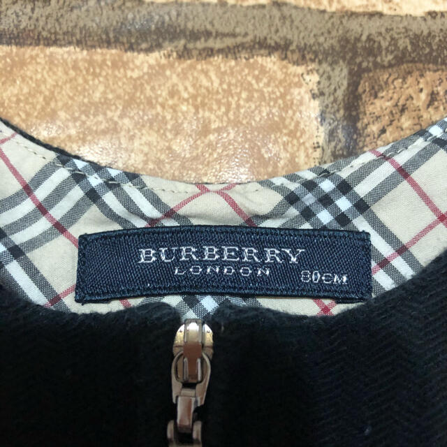 BURBERRY(バーバリー)の【Burberry】バーバリー baby ロンパース ノバチェック ロゴ刺繍 キッズ/ベビー/マタニティのベビー服(~85cm)(ロンパース)の商品写真