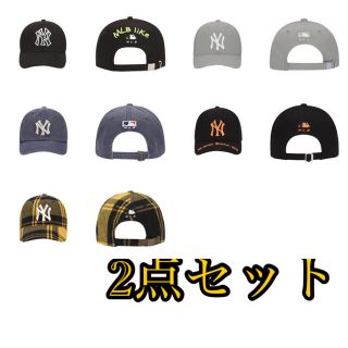 ニューエラー(NEW ERA)のTWICE愛用　男女兼用　MLB KOREA   キャップ2点セット(キャップ)