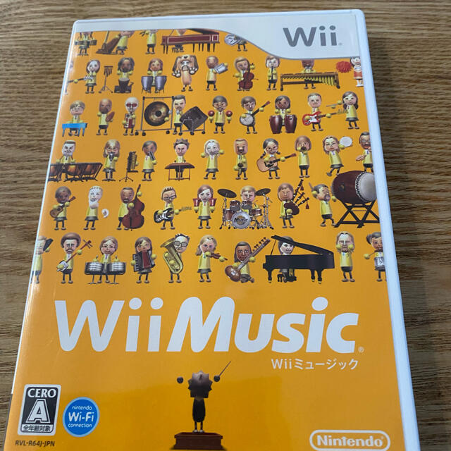 Wii(ウィー)の任天堂Wii Music エンタメ/ホビーのゲームソフト/ゲーム機本体(家庭用ゲームソフト)の商品写真