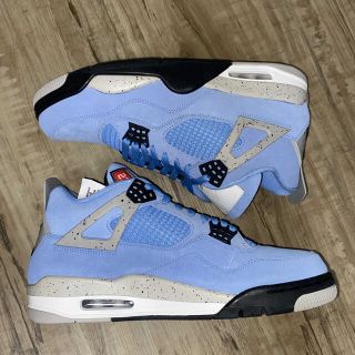 ナイキ(NIKE)のNIKE AIR JORDAN 4 UNIVERSITY BLUE ジョーダン4(スニーカー)