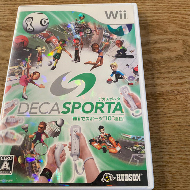 Wii(ウィー)のDECA SPORTA（デカスポルタ） Wiiでスポーツ“10”種目！ Wii エンタメ/ホビーのゲームソフト/ゲーム機本体(家庭用ゲームソフト)の商品写真