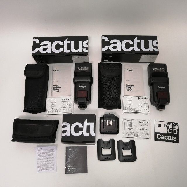 しん様専用 Cactus 4点セット V6II RF60X×2台 ポーチ 中古の通販 by