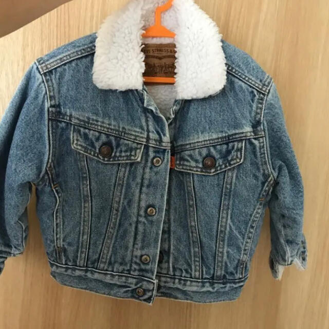 Levi's(リーバイス)のボアGジャン3T最終値下げ キッズ/ベビー/マタニティのキッズ服男の子用(90cm~)(ジャケット/上着)の商品写真