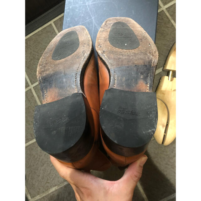 REGAL(リーガル)の宮城興業サイドゴアブーツ&ベルト&シューツリー 25.0 薄茶 リーガル 革靴 メンズの靴/シューズ(ブーツ)の商品写真