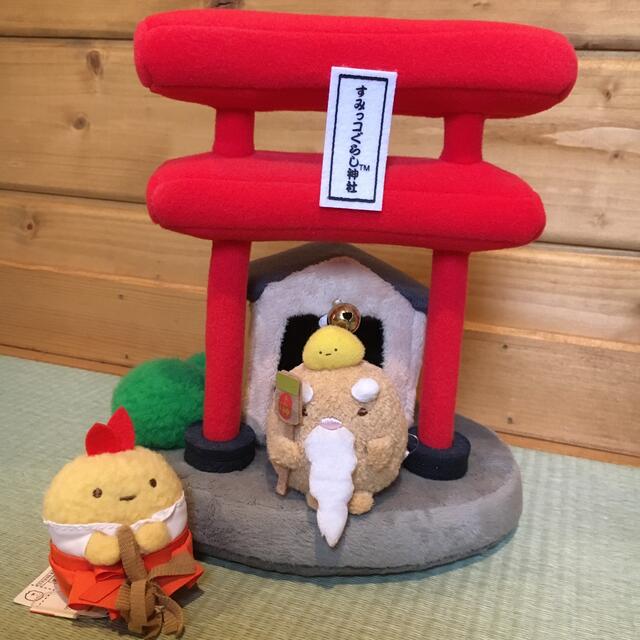 すみっコぐらし神社　とん神様　しっぽちゃん巫女Ver.