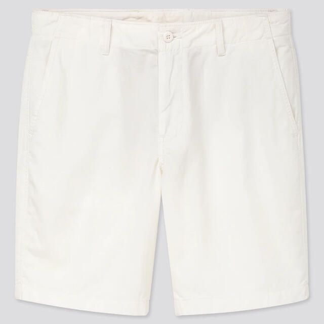 UNIQLO(ユニクロ)のUNIQLO チノショートパンツ ホワイト メンズのパンツ(ショートパンツ)の商品写真