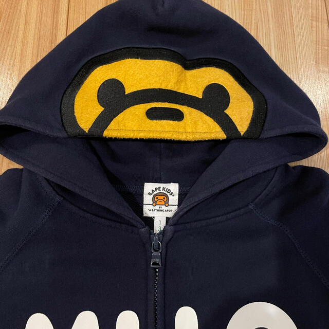 A BATHING APE(アベイシングエイプ)のキャサリン様専用です。パーカー2着セット キッズ/ベビー/マタニティのキッズ服男の子用(90cm~)(ジャケット/上着)の商品写真