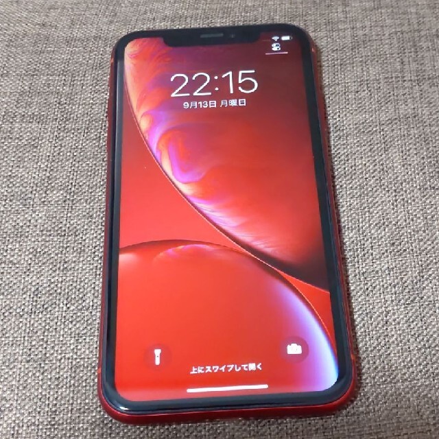 スマートフォン本体Apple iPhoneXR RED 256GB SIMフリー