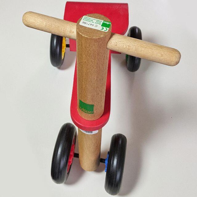 ジャンク品フランス木製玩具 Vilac (ヴィラック) プッシュバイク 三輪車