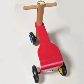 ジャンク品フランス木製玩具 Vilac (ヴィラック) プッシュバイク 三輪車