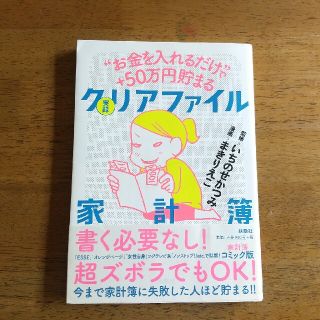 実録クリアファイル家計簿 “お金を入れるだけ”で＋５０万円貯まる(文学/小説)