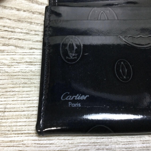 Cartier(カルティエ)のCarlter カルティエ　名刺入れ　パスケース　ブラック メンズのファッション小物(名刺入れ/定期入れ)の商品写真