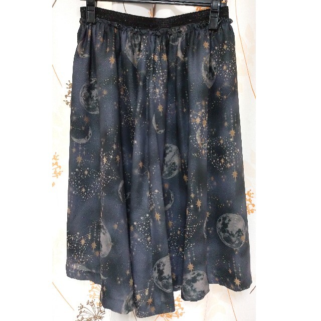 elements,H moon printスカート レディースのスカート(ロングスカート)の商品写真