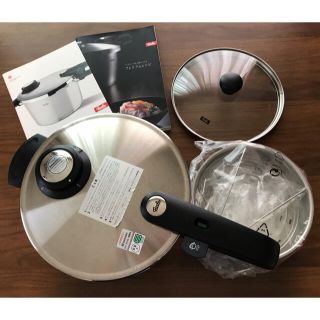 フィスラー(Fissler)の【美品】フィスラー 圧力鍋 プレミアム 4.5L (鍋/フライパン)