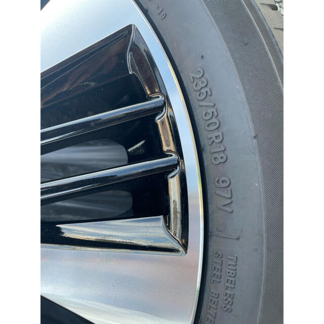 新車外し 美品】トヨタ 40 アルファード Z 純正18in 7J +40