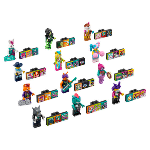 Lego(レゴ)の【国内未発売】 レゴ バンドメイト　VIDIYO  43101 コンプセット  キッズ/ベビー/マタニティのおもちゃ(知育玩具)の商品写真