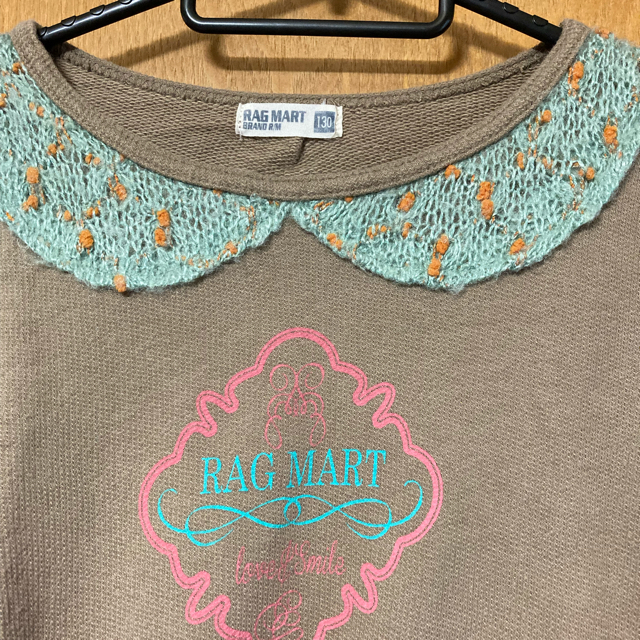 RAG MART(ラグマート)のはーちゃん様専用☆RAG MART トップス130×2枚 キッズ/ベビー/マタニティのキッズ服女の子用(90cm~)(Tシャツ/カットソー)の商品写真