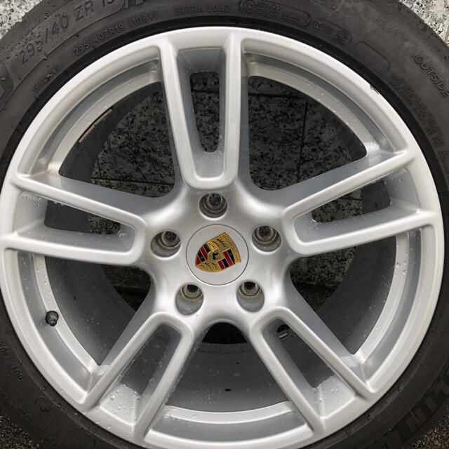 純正 ポルシェ 新型パナメーラ 971 19インチホイールタイヤ 4本 純正 ポルシェ 新型パナメーラ 971 19インチホイールタイヤ 4本