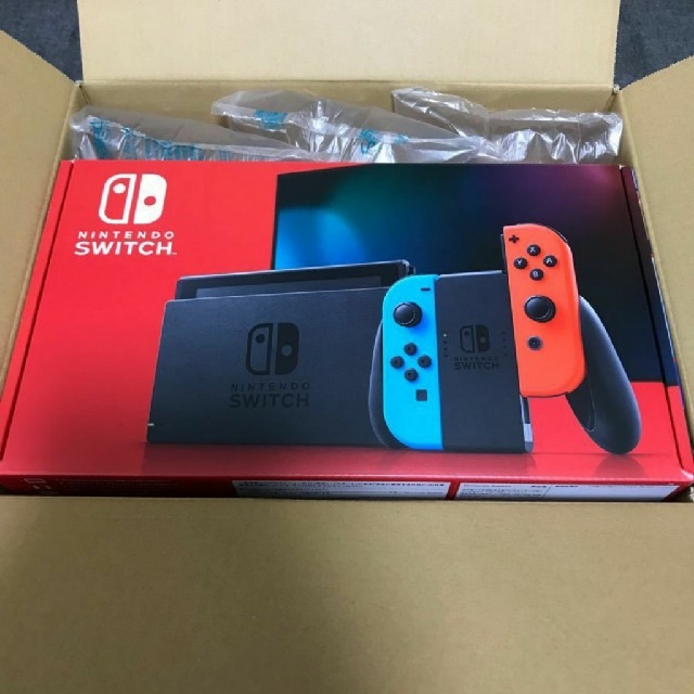 【新品未開封】Nintendo Switch　ネオンブルー/ネオンレッド