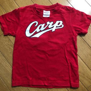 ヒロシマトウヨウカープ(広島東洋カープ)のCarpカープ キッズオリジナルTシャツ　カープ坊や　size 110(Tシャツ/カットソー)