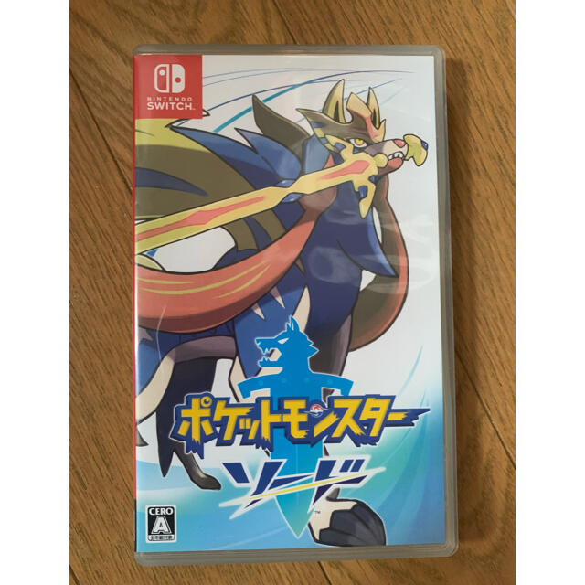 ポケモン(ポケモン)の【クビサ様専用⠀】ポケットモンスター ソード Switch ポケモン エンタメ/ホビーのゲームソフト/ゲーム機本体(家庭用ゲームソフト)の商品写真