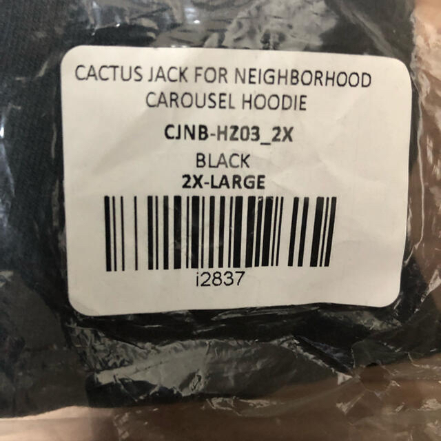 NEIGHBORHOOD(ネイバーフッド)の食べたい様専用neighborhood cactus jack パーカー　2XL メンズのトップス(パーカー)の商品写真